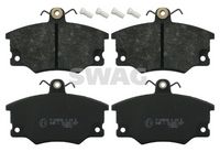 комплект спирачно феродо, дискови спирачки