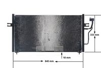 Thumbnail - Condensor, airconditioning - AC458000S - MAHLE
