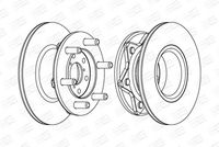 CHAMPION Remschijf 2