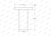 NIT MATERIAL FRICTIUNE SABOTI FRANA