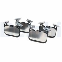 Bremsbelagsatz, Scheibenbremse