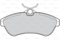 Bremsbelagsatz, Scheibenbremse