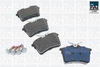 комплект спирачно феродо, дискови спирачки