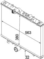 Thumbnail - Radiateur - CR883000P - MAHLE