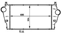 Thumbnail - Intercooler, inlaatluchtkoeler - CI62000P - MAHLE