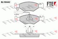 Bremsbelagsatz, Scheibenbremse