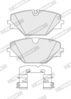 Bremsbelagsatz, Scheibenbremse