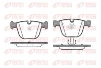 комплект спирачно феродо, дискови спирачки