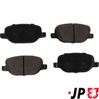 комплект спирачно феродо, дискови спирачки