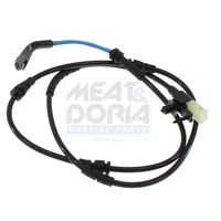 предупредителен контактен сензор, износване на накладките