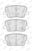 Bremsbelagsatz, Scheibenbremse