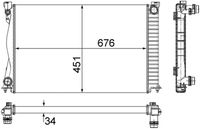 Thumbnail - Radiateur - CR1861000S - MAHLE