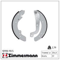 Set saboti frana ZIMMERMANN, Cod: 10990.110.5