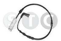 предупредителен контактен сензор, износване на накладките