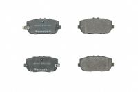 комплект спирачно феродо, дискови спирачки