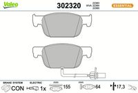 Bremsbelagsatz, Scheibenbremse