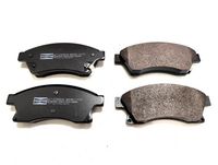 Bremsbelagsatz, Scheibenbremse