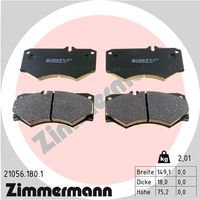 Bremsbelagsatz, Scheibenbremse