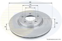 Disc frana COMLINE, Cod: ADC1153V