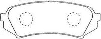 Комплект спирачно феродо, дискови спирачки A2N004 AISIN