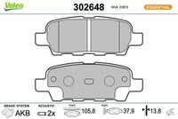 Bremsbelagsatz, Scheibenbremse