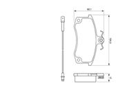 Bremsbelagsatz, Scheibenbremse
