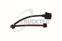 предупредителен контактен сензор, износване на накладките