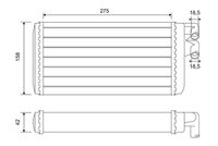 Wärmetauscher, Innenraumheizung