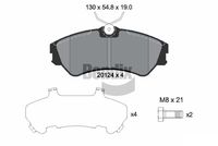 комплект спирачно феродо, дискови спирачки