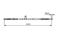жило, ръчна спирачка