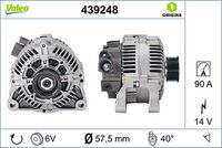 Generator / Alternator VALEO, Cod: 439248
