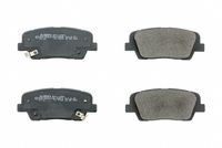 комплект спирачно феродо, дискови спирачки