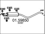 Mittelschalldämpfer