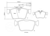 BREMBO High performance remblokkenset 3