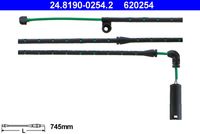 Warnkontakt, Bremsbelagverschleiß