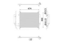 Thumbnail - Condensor, airconditioning - AC1027000S - MAHLE