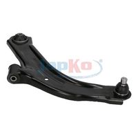 носач, окачване на колелата