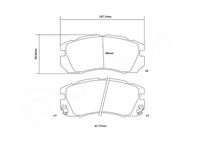 BREMBO High performance remblokkenset 3