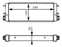 Thumbnail - Oliekoeler, motorolie - CLC169001P - MAHLE