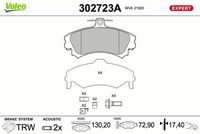 Bremsbelagsatz, Scheibenbremse