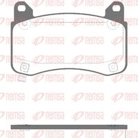 комплект спирачно феродо, дискови спирачки