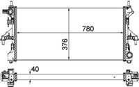 Thumbnail - Radiateur - CR1034000P - MAHLE