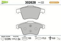 Bremsbelagsatz, Scheibenbremse