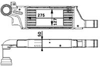 Thumbnail - Intercooler, inlaatluchtkoeler - CI61000P - MAHLE