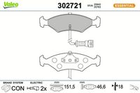 Bremsbelagsatz, Scheibenbremse