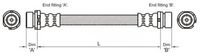 Conducta / cablu frana METZGER AUTOTEILE, Cod: 4112336