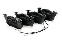 комплект спирачно феродо, дискови спирачки