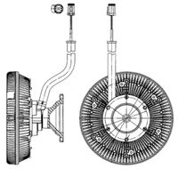 Thumbnail - Koppeling, radiateurventilator - CFC217000P - MAHLE