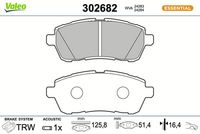 Bremsbelagsatz, Scheibenbremse