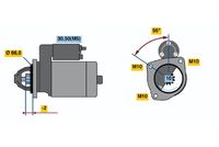 BOSCH Startmotor / Starter 5